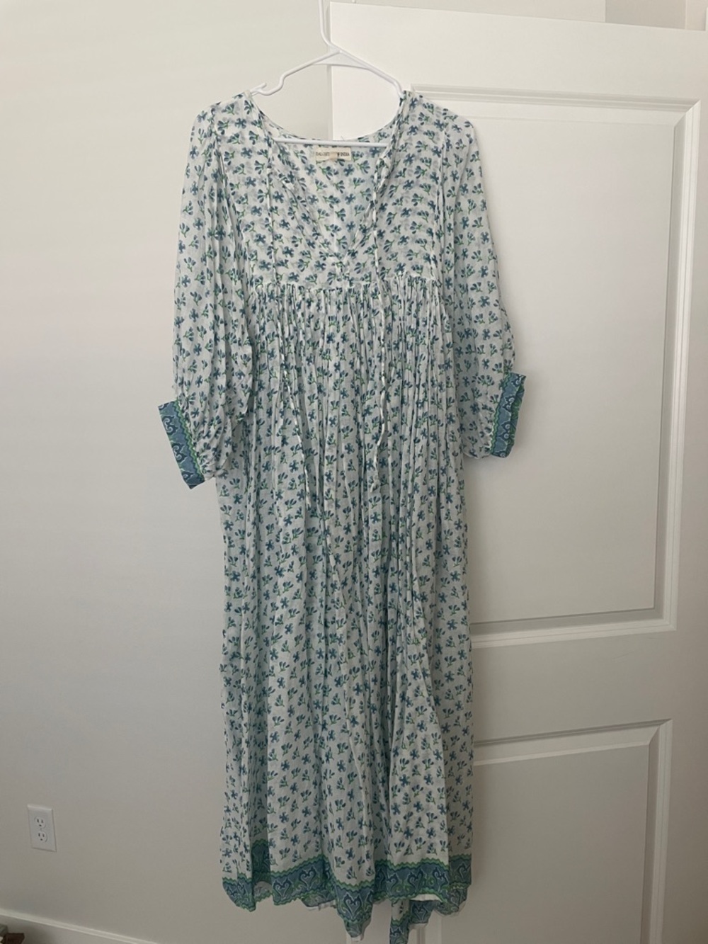 Daughters of India Kyra Maxi Dress - Azure